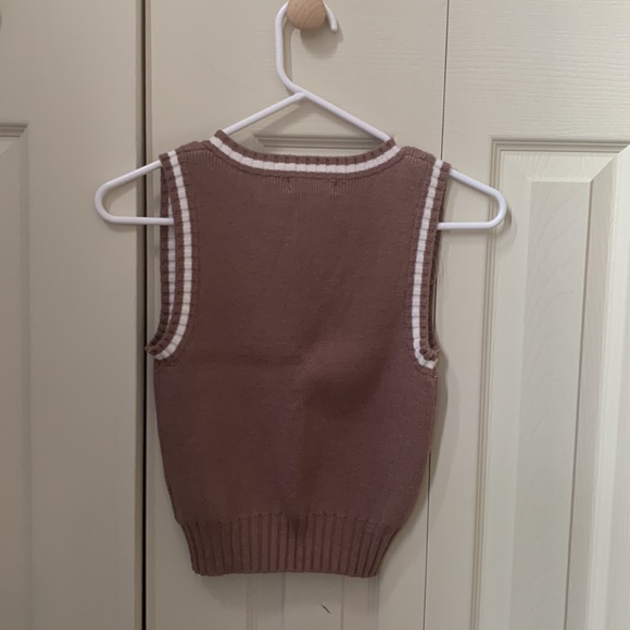 Eclipse Brown Sweater Vest - Ladies Size XS - Picture 4 of 5